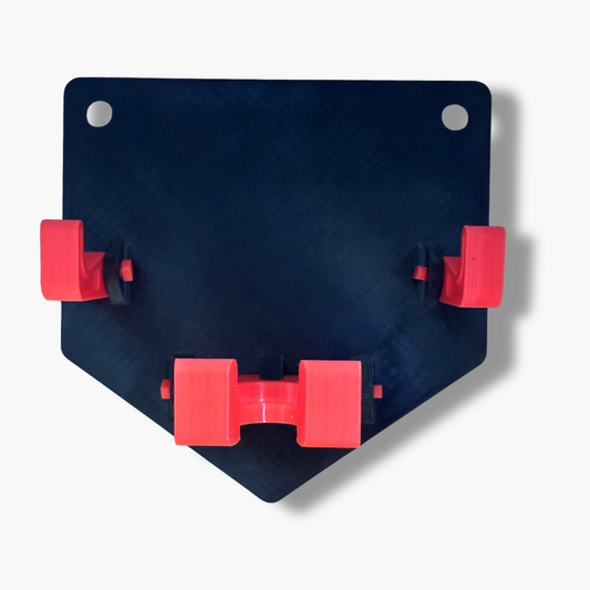 Custom Dugout Buddy – Personalized Baseball & Softball Gear Hanger Double Colors