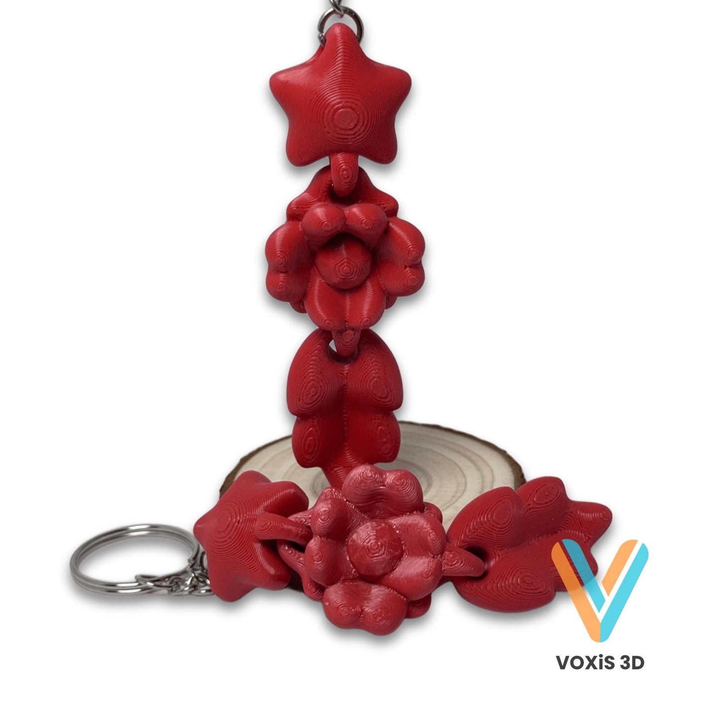Flower Keychain | Nature-Inspired Accessory | Eco-Friendly Gift