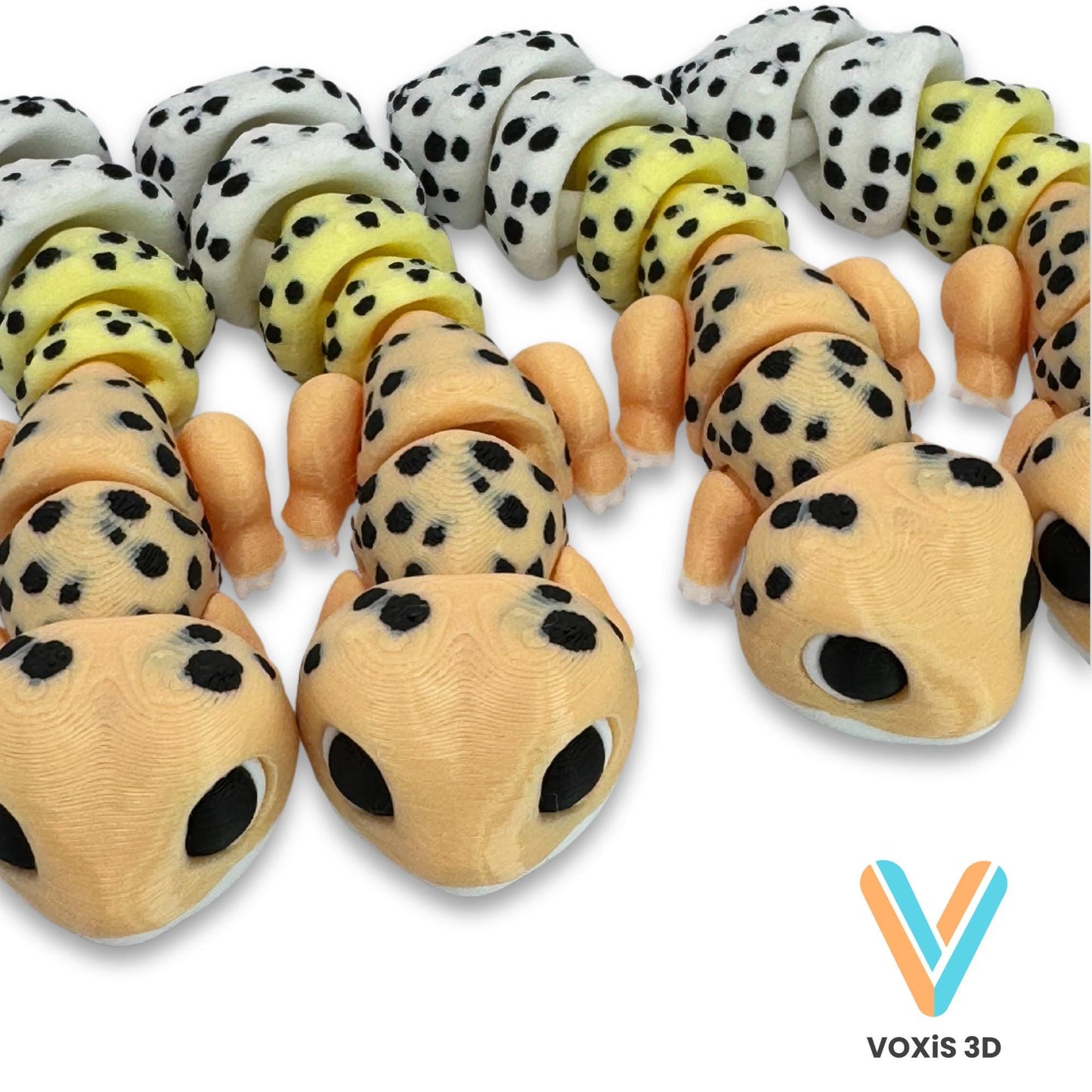 Articulated Gecko | Colorful Reptile Toy