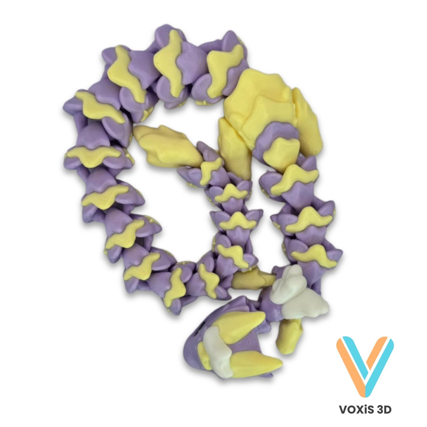 Atria Serpent Dragon | Special Edition Pastel Yellow & Lilac