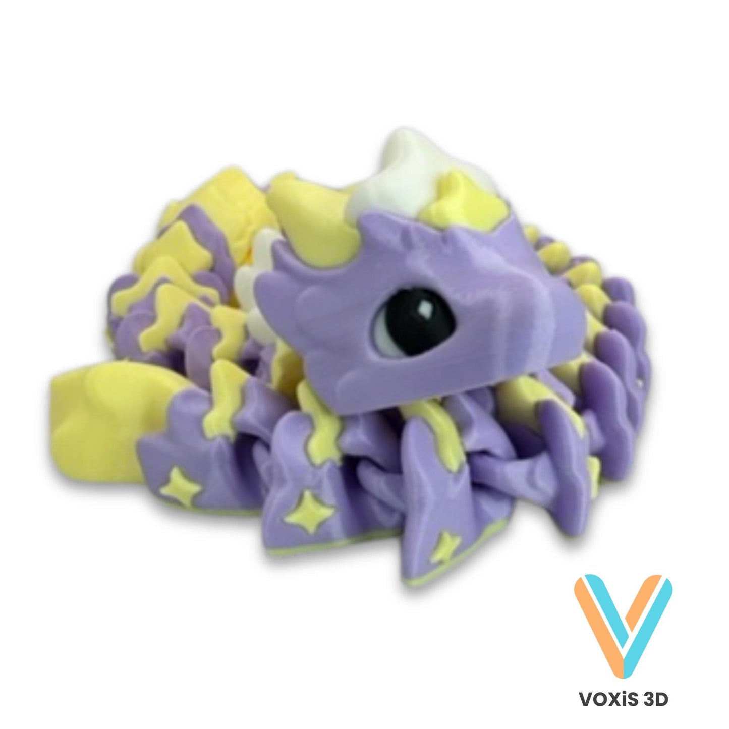 Atria Serpent Dragon | Special Edition Pastel Yellow & Lilac