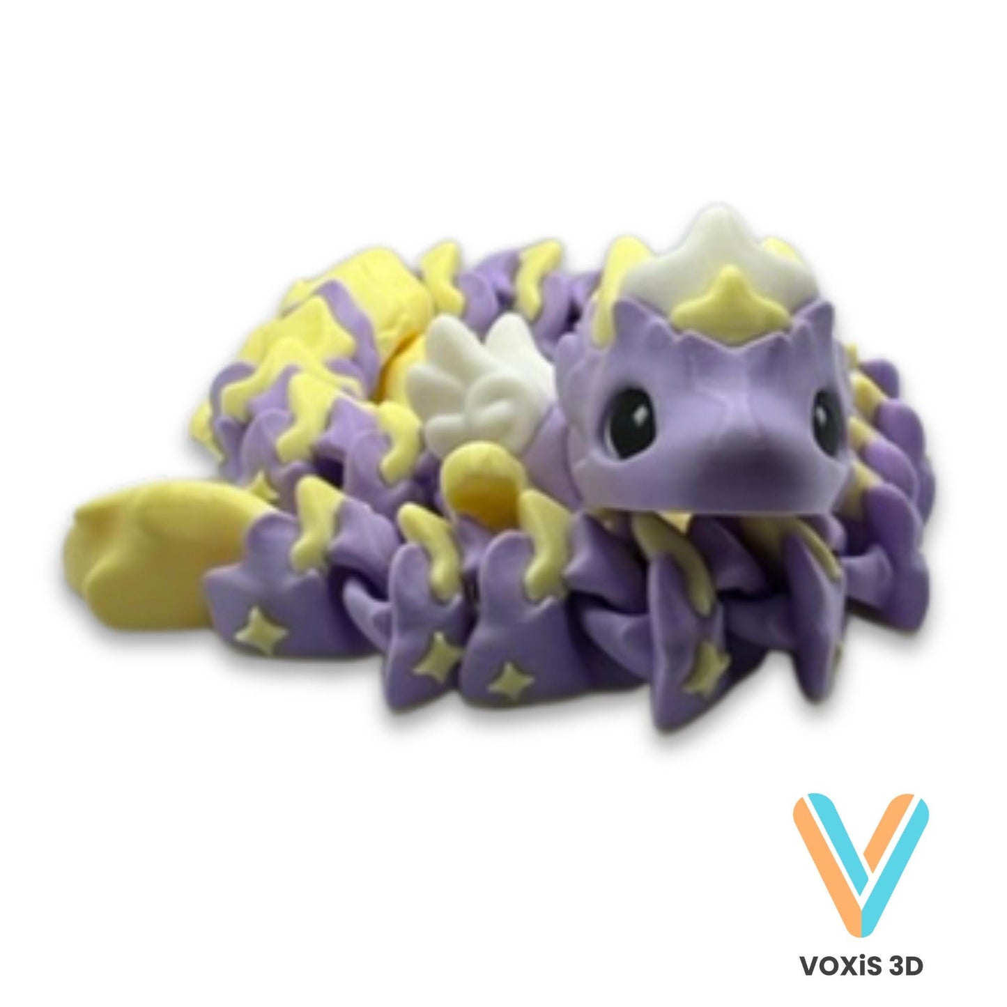 Atria Serpent Dragon | Special Edition Pastel Yellow & Lilac