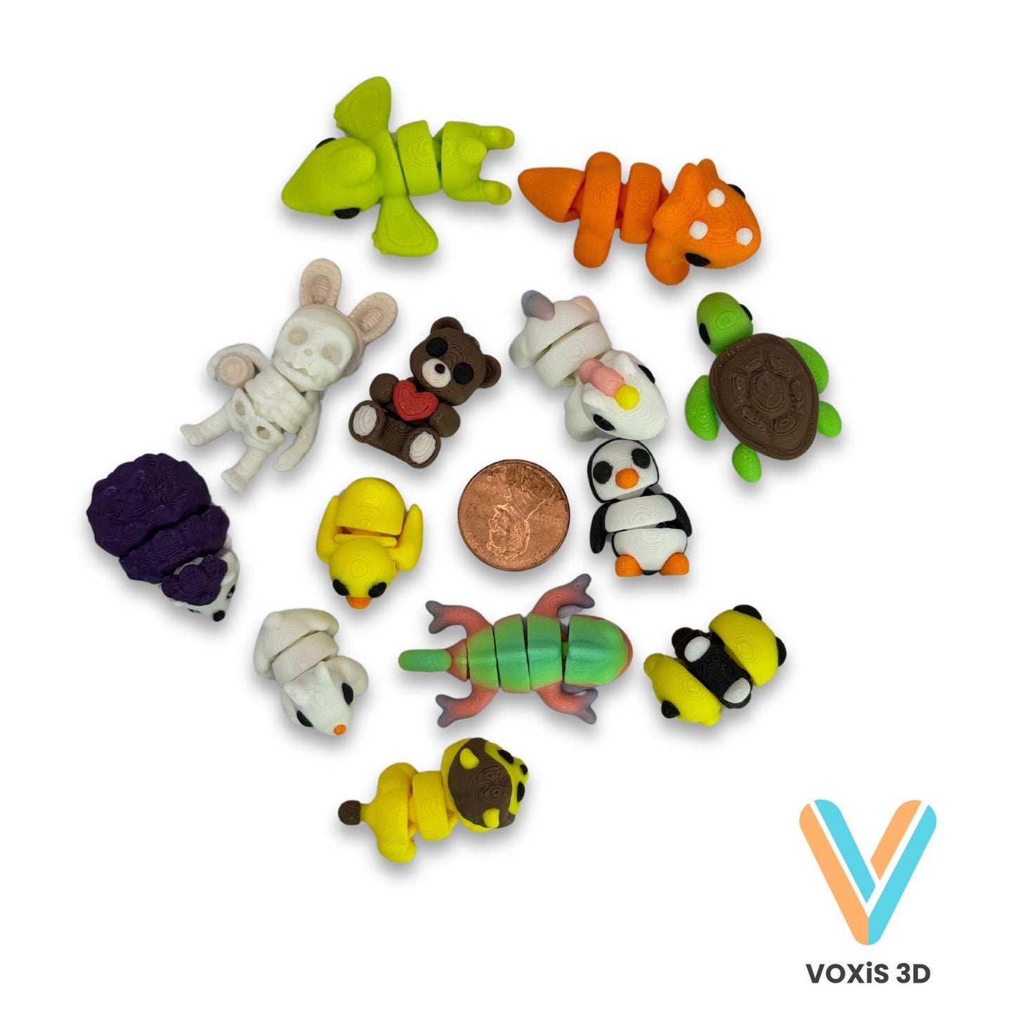 Articulated Miniature Fidget Animals Fun, Collectible, and Interactive