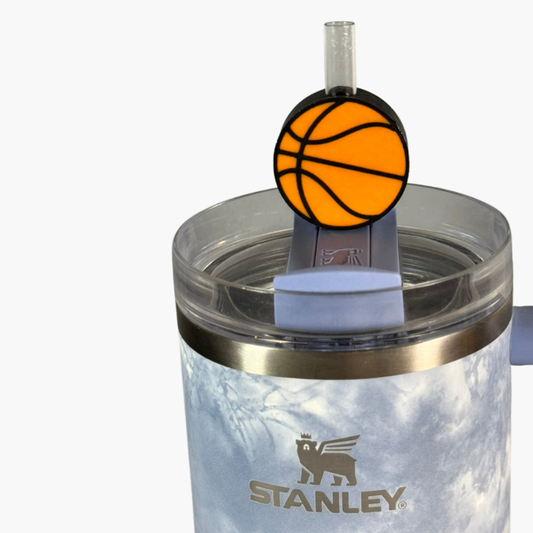 Straw basketball Charms Accesories