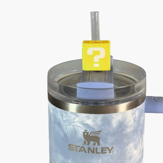 Straw Mario question boxes Charms Accesories