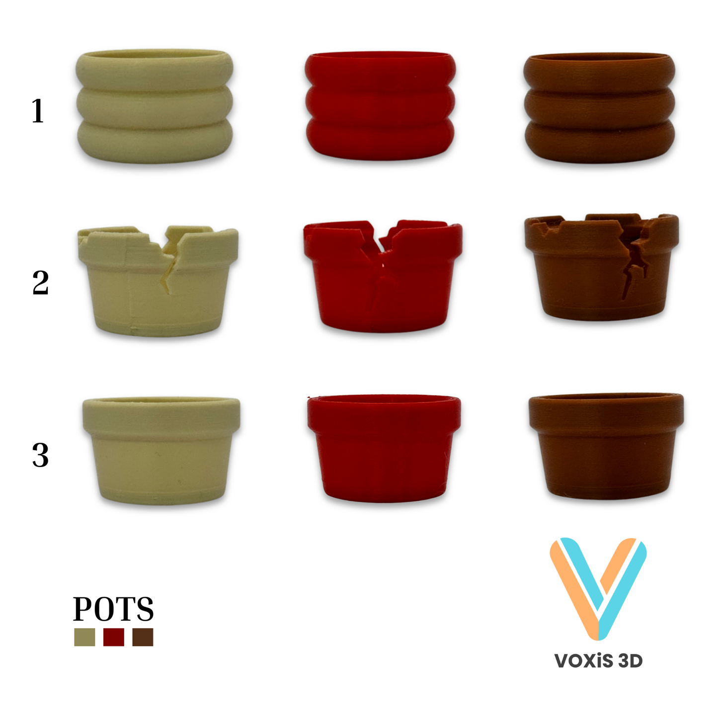 Mini Plant with Pot – Choose Your Style & Color – Desk Decor, Cute Collectible Gift, Fast Shipping!