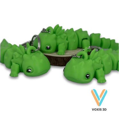Dinosaur Keychain | Dino Lover Gift | Handmade Dino Accessory
