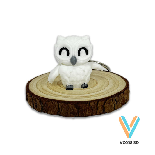 Owl Keychain | Cute Animal Accessory | Handmade Gift