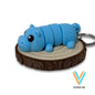 Hippo Keychain | Eco-Friendly & Cute Animal Accessory