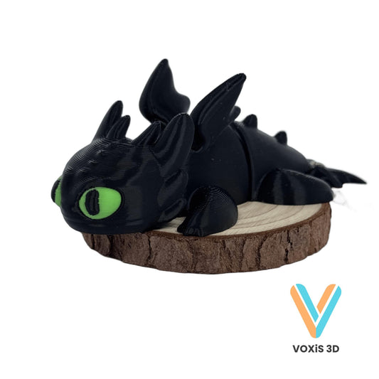 Dragon Keychain | Poseable & Eco-Friendly