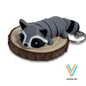 Raccoon Keychain | Cute & Eco-Friendly Animal Accessory