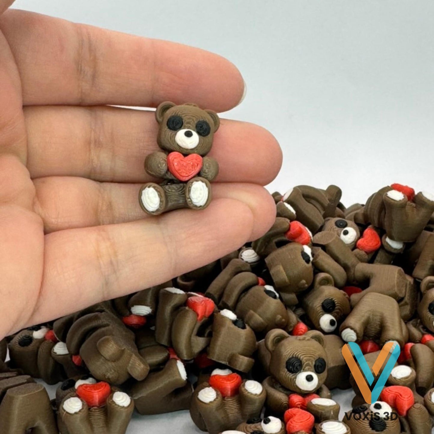 Mini Articulated Toys with Heart | Bears, Skeletons, & Dinosaurs | Packs
