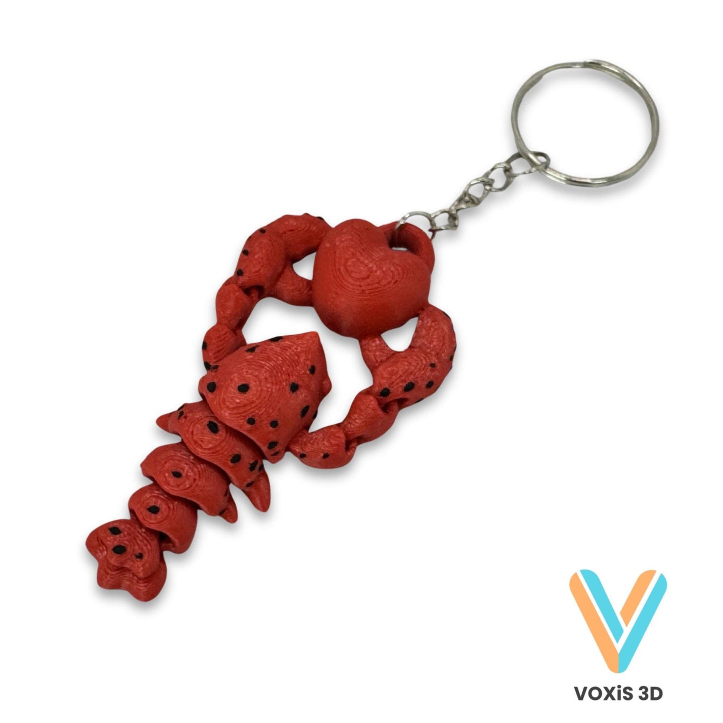 2 Love Crab Keychain | Beach Lover Gift | Unique Handmade Accessory