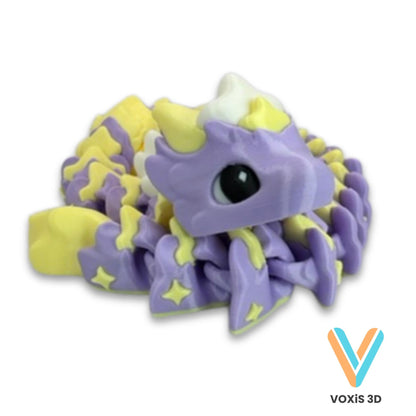 Atria Serpent Dragon | Special Edition Pastel Yellow & Lilac