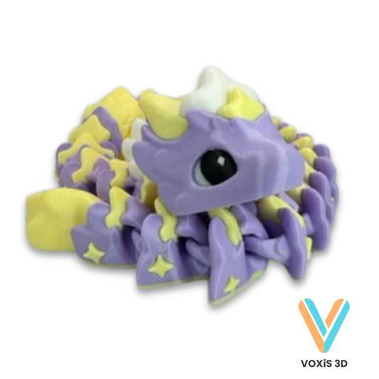 Atria Serpent Dragon | Special Edition Pastel Yellow & Lilac