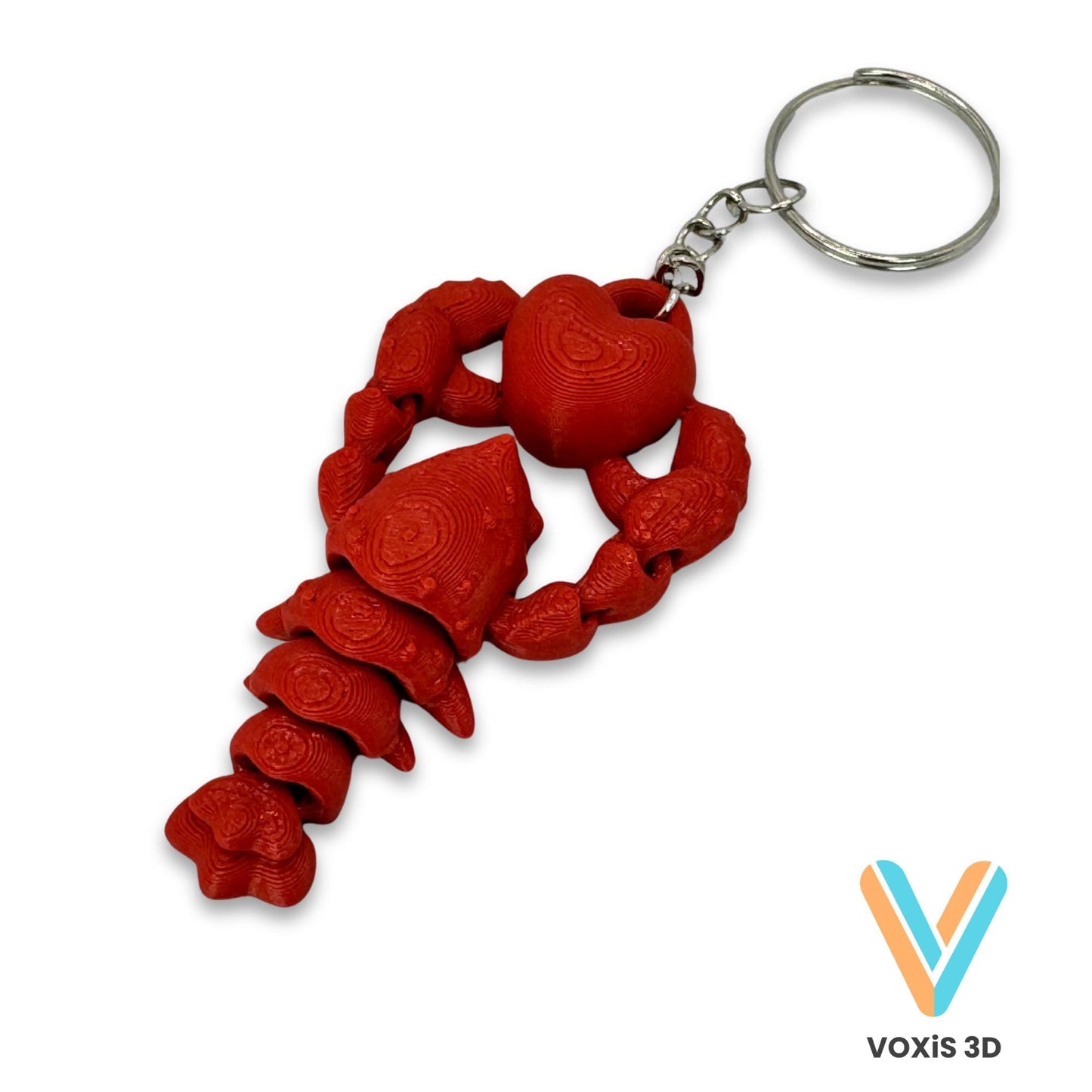 2 Love Crab Keychain | Beach Lover Gift | Unique Handmade Accessory