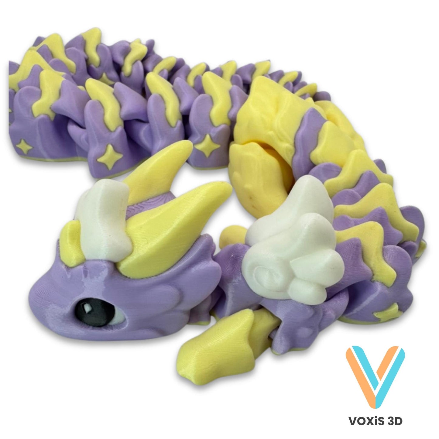 Atria Serpent Dragon | Special Edition Pastel Yellow & Lilac
