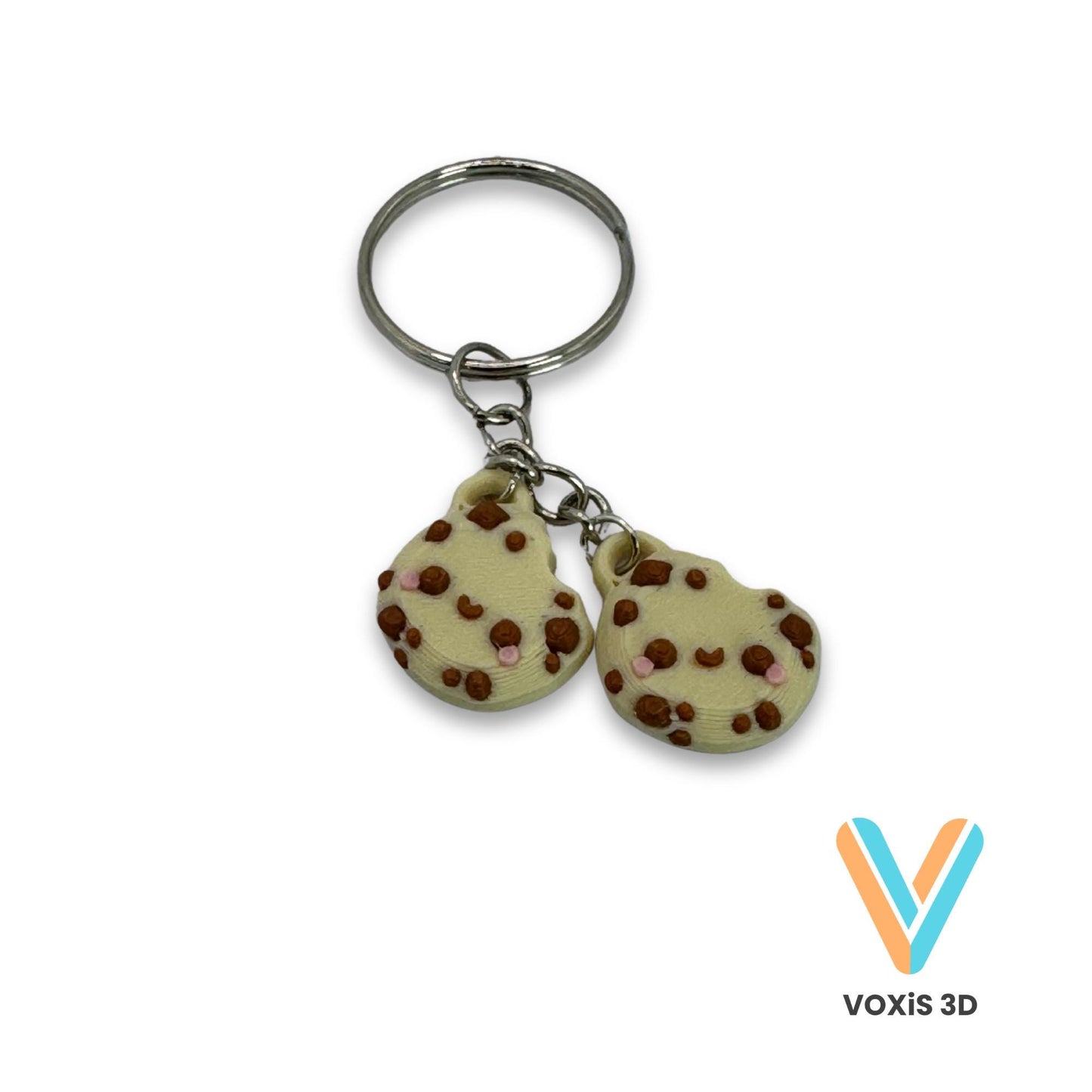 Milk + Cookie Keychains – Cute 3D Printed Keychain Set – Backpack & Water Bottle Charm – 3 Options Available