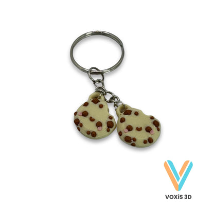 Milk + Cookie Keychains – Cute 3D Printed Keychain Set – Backpack & Water Bottle Charm – 3 Options Available