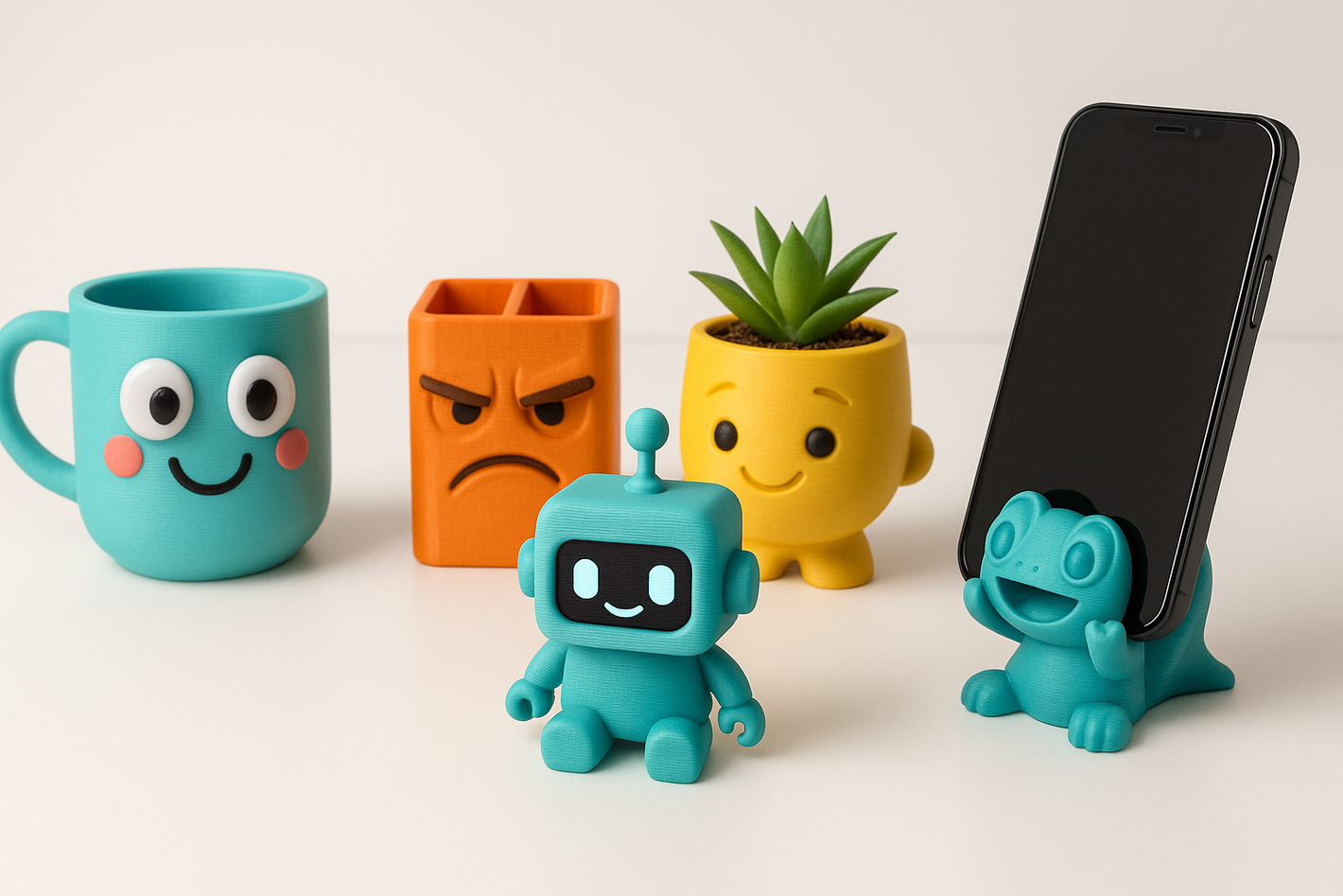 objects with personality in 3d prints voxis3d.com